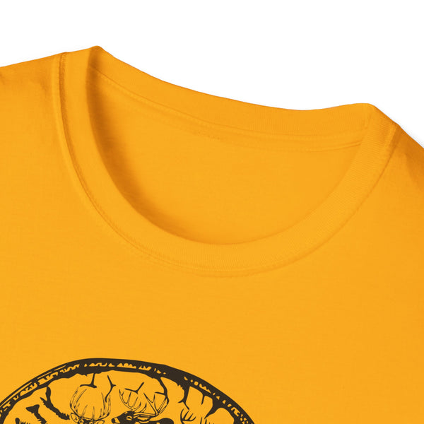 Deer Brain Unisex Softstyle T-Shirt