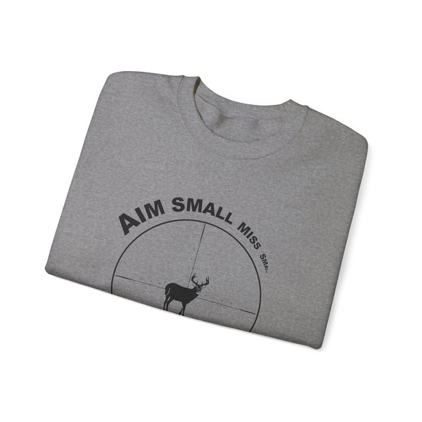 Aim Small Unisex Heavy Blend™ Crewneck Sweatshirt