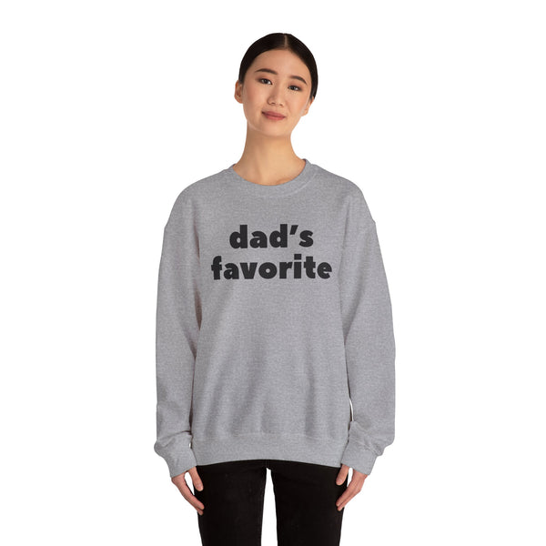 Dads Favorite Unisex Heavy Blend™ Crewneck Sweatshirt