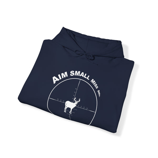 Aim Small Miss Small Unisex Heavy Blend™ Hooded Sweatshirt