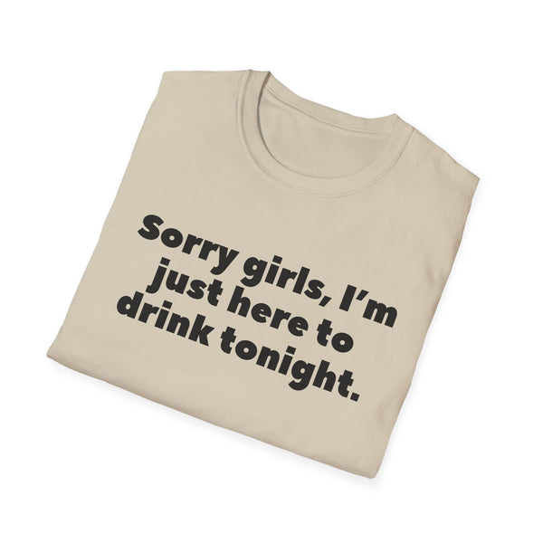 Sorry Girls Unisex Softstyle T-Shirt