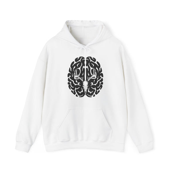 Deer On The Brain Unisex Heavy Blend™ Hooded Sweatshirt