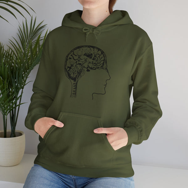 Deer Brain Unisex Heavy Blend™ Hooded Sweatshirt