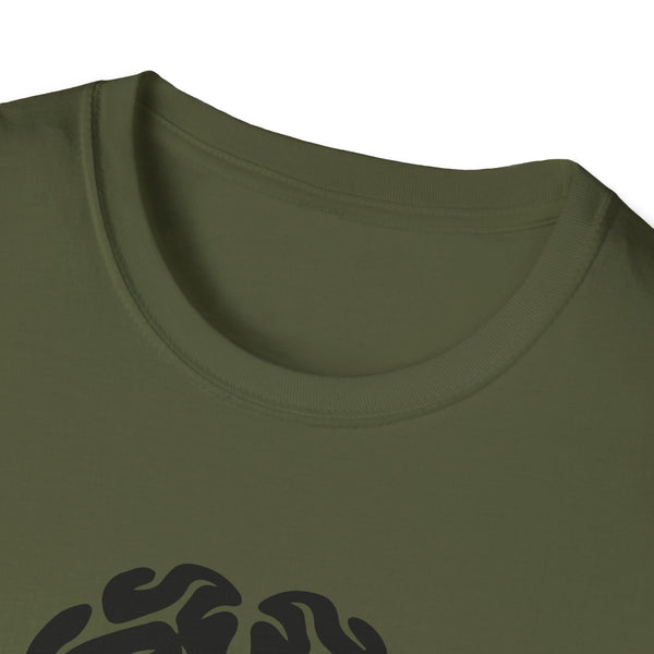 Deer On The Brain Unisex Softstyle T-Shirt