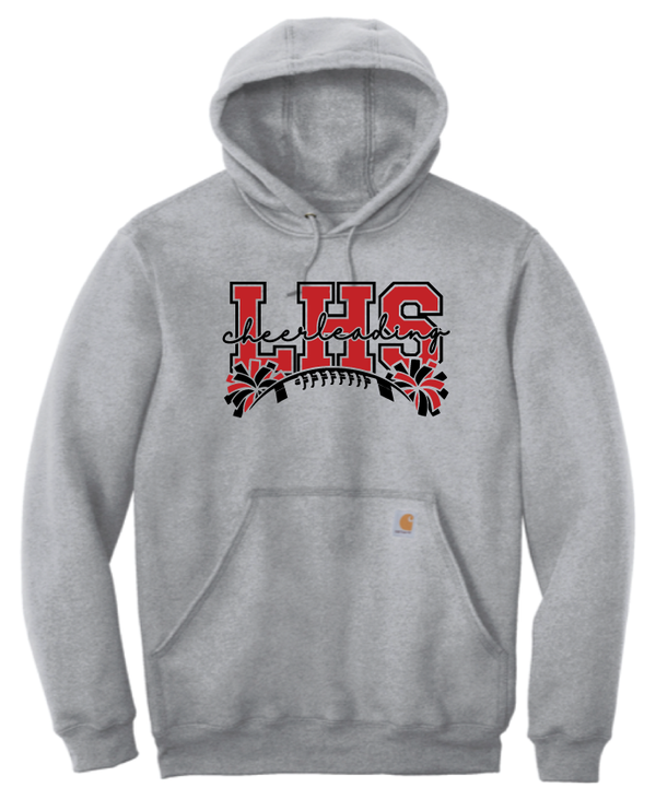 2026 Laingsburg Cheerleading Carhartt ® Midweight Hooded Sweatshirt WHITE