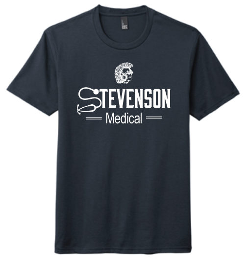 2023 Stevenson Medical Tri-blend T-shirt Blue