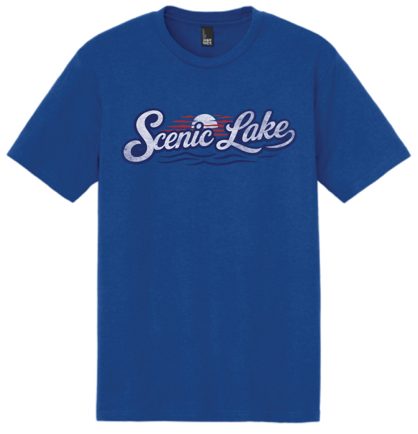 2026 Scenic Lake District® Perfect Tri® Tee (Deep Royal)