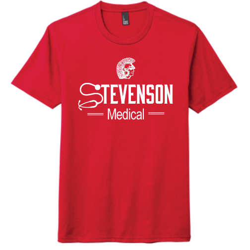 2023 Stevenson Medical Tri-blend T-shirt Red