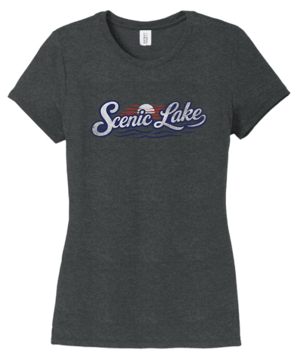 2026 Scenic Lake District® WOMEN'S Perfect Tri® Tee (Black Frost)
