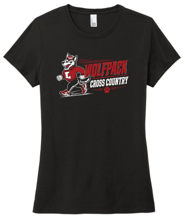 2026 Laingsburg Cross Country LADIES Tri-blend T-shirt