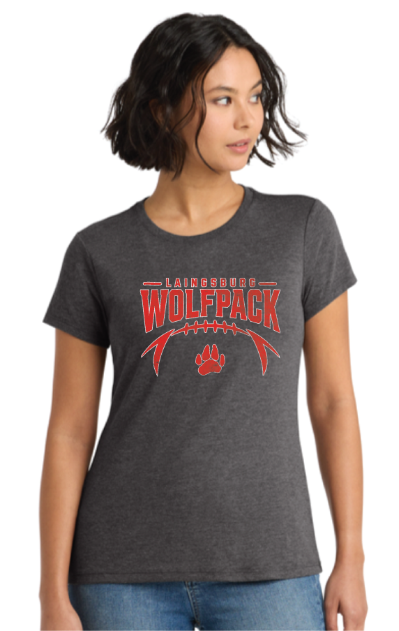 2026 Laingsburg Football LADIES Tri-blend T-shirt