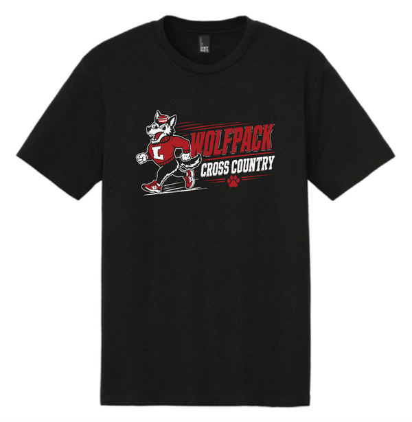 2026 Laingsburg Cross Country Tri-blend T-shirt