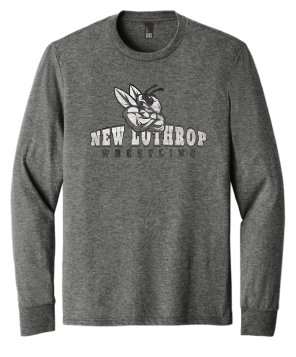 2026 New Lothrop Wrestling District® Perfect Tri® Long Sleeve Tee