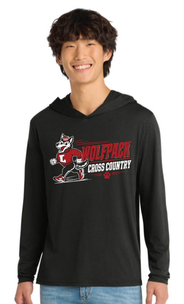 2026 Laingsburg Cross Country District® Perfect Tri® Long Sleeve Hoodie