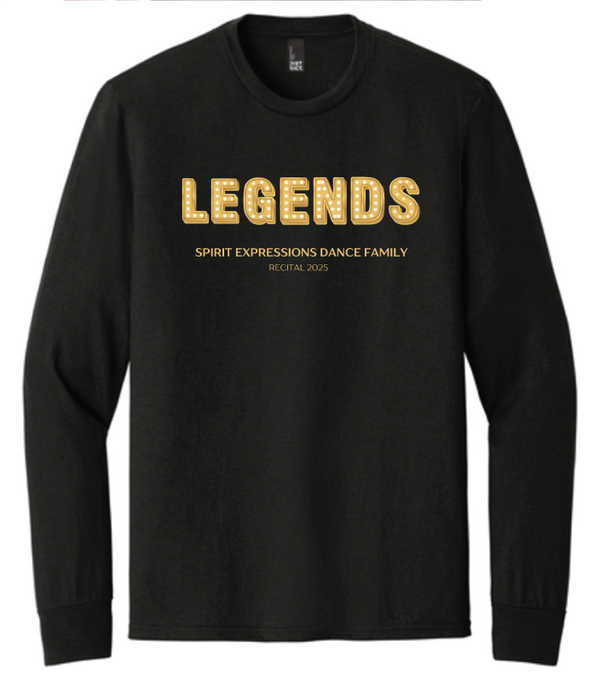 2025 Spirit Expressions Recital Tri-blend Long Sleeve Tee