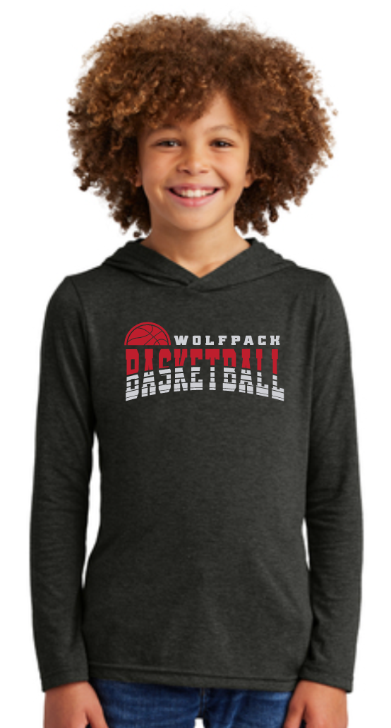 2024 Laingsburg Basketball District ® Perfect Tri ® Long Sleeve Hoodie