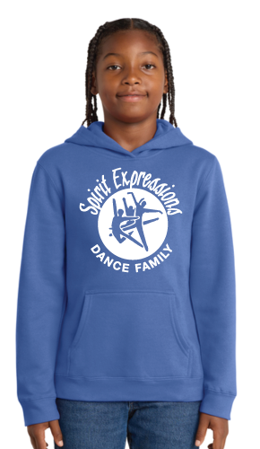 Spirit Expressions District V.I.T.™ Fleece Hoodie Royal Blue