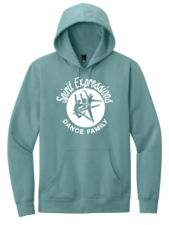 Spirit Expressions District V.I.T.™ Fleece Hoodie Eucalyptus Blue