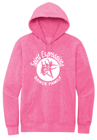 Spirit Expressions District V.I.T.™ Fleece Hoodie Pink