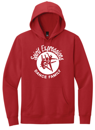 Spirit Expressions District V.I.T.™ Fleece Hoodie Red