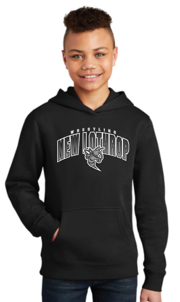 2024-2025 New Lothrop Wreslting District® V.I.T.™ Fleece Hoodie