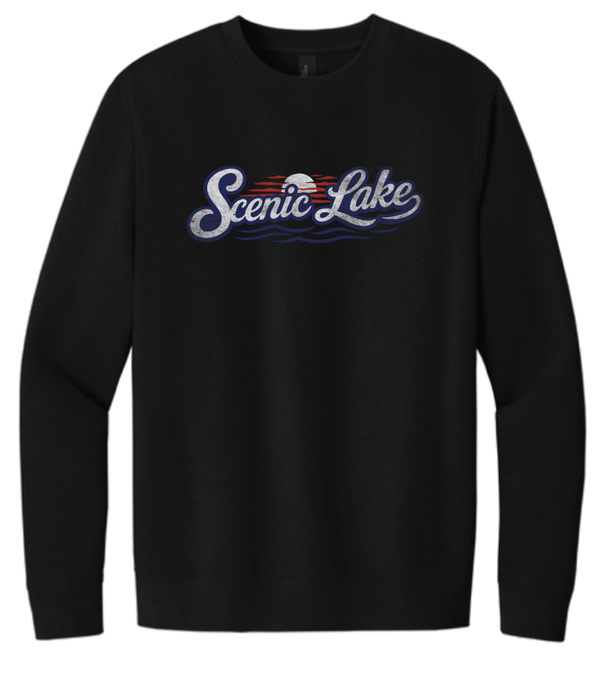 2026 Scenic Lake District® V.I.T.™ Fleece Crew (Black)