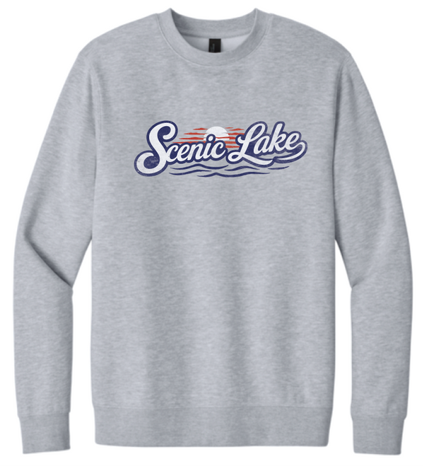 2026 Scenic Lake District® V.I.T.™ Fleece Crew (Heathered Grey)