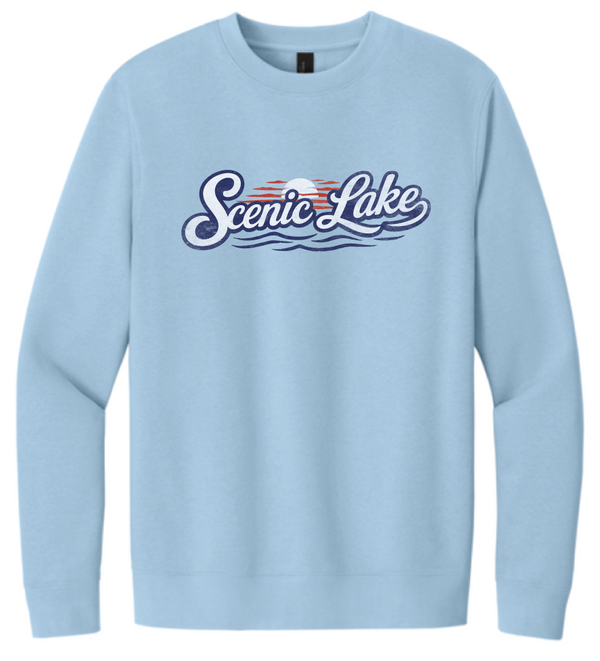2026 Scenic Lake District® V.I.T.™ Fleece Crew (Iced Blue)