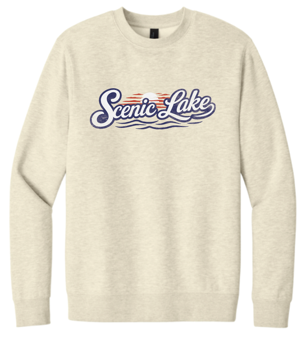 2026 Scenic Lake District® V.I.T.™ Fleece Crew (Oatmeal)