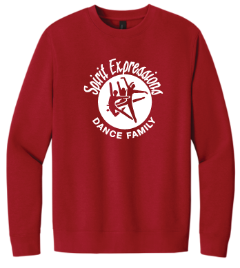 Spirit Expressions District® V.I.T.™ Fleece Crew Red