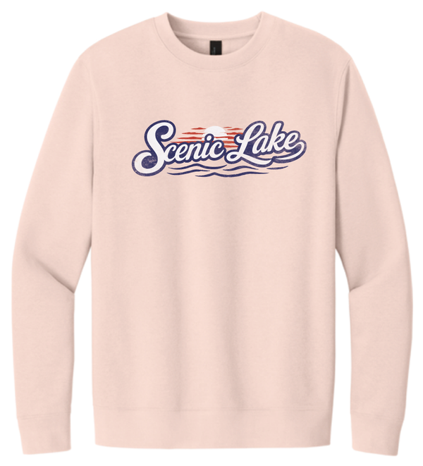 2026 Scenic Lake District® V.I.T.™ Fleece Crew (Rosewater Pink)