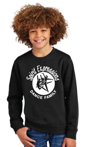 Spirit Expressions District® V.I.T.™ Fleece Crew Black