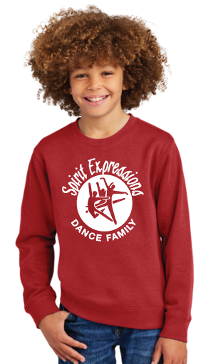 Spirit Expressions District® V.I.T.™ Fleece Crew Red