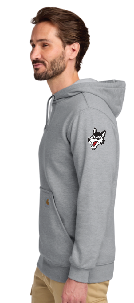2026 Laingsburg Boys Soccer Carhartt ® Midweight Hooded Sweatshirt GREY