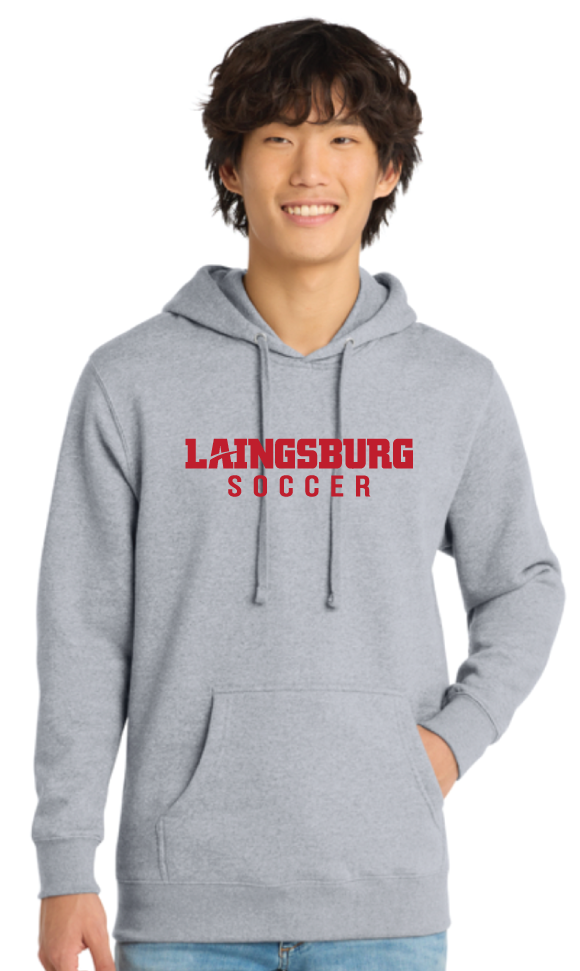 2026 Laingsburg Boys Soccer District® V.I.T.™ Fleece Hoodie GREY