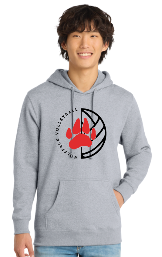 2026 Laingsburg Volleyball 2 District® V.I.T.™ Fleece Hoodie GREY