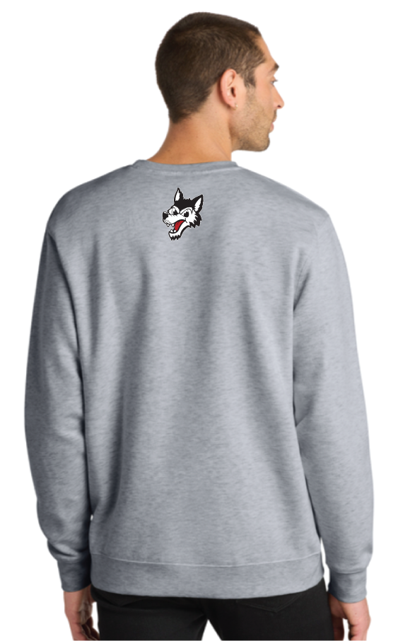 2026 Laingsburg Boys Soccer District® V.I.T.™ Fleece Crew GREY