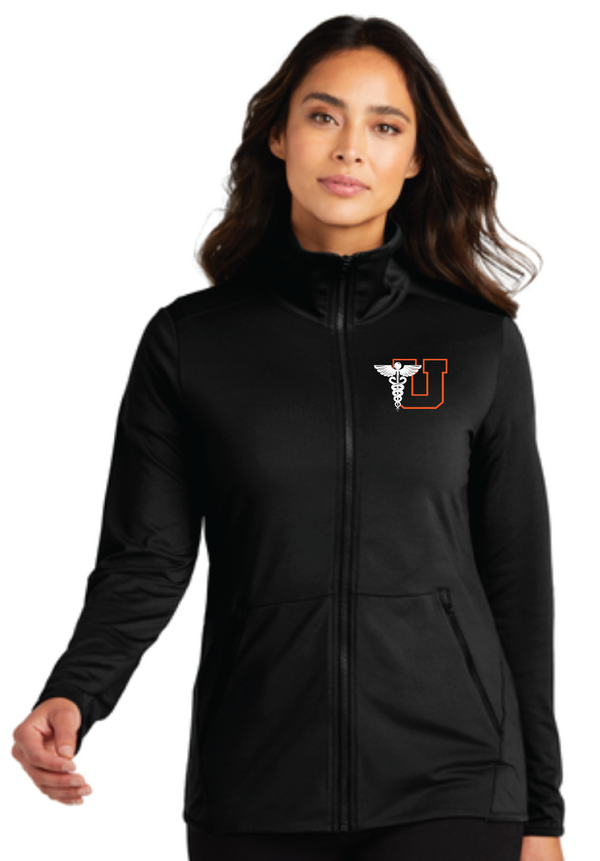 Utica Academy Ladies Stretch Fleece Full-Zip