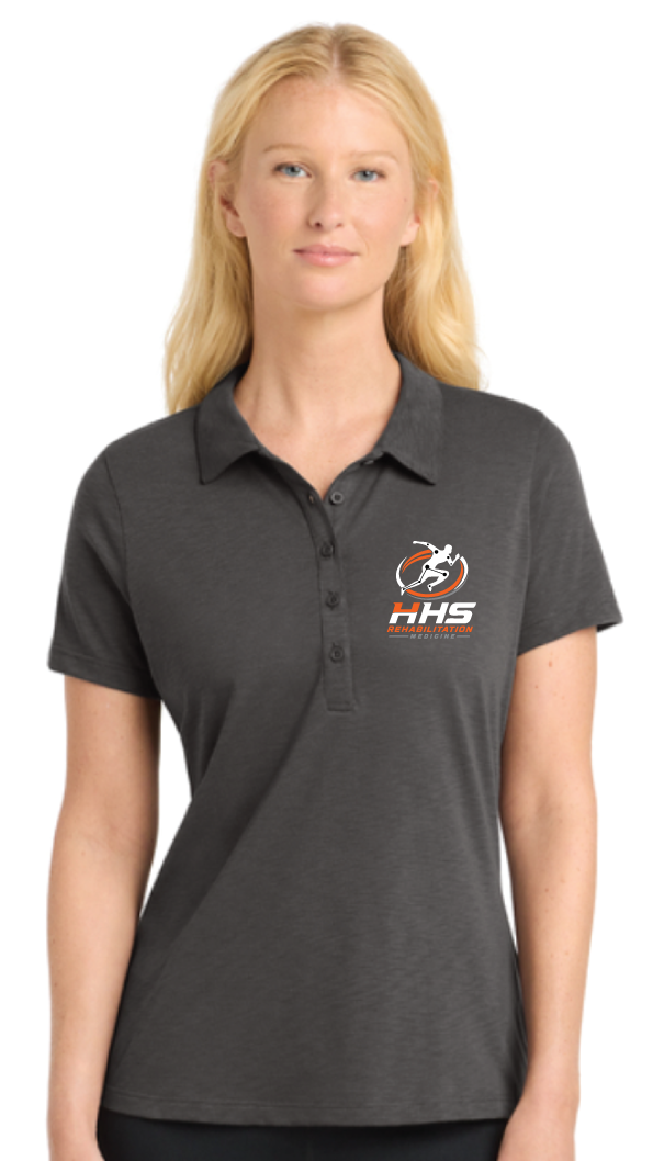 2026 Utica Rehabilitation Sport-Tek® Women's PosiCharge® Strive Polo GRAPHITE