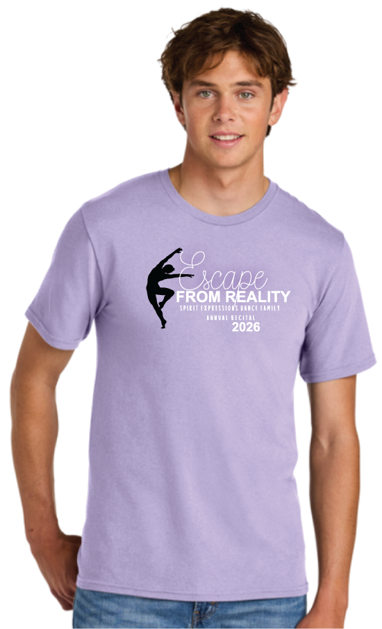 2026 Recital Port & Co™ Easy Cotton Tee LAVENDER