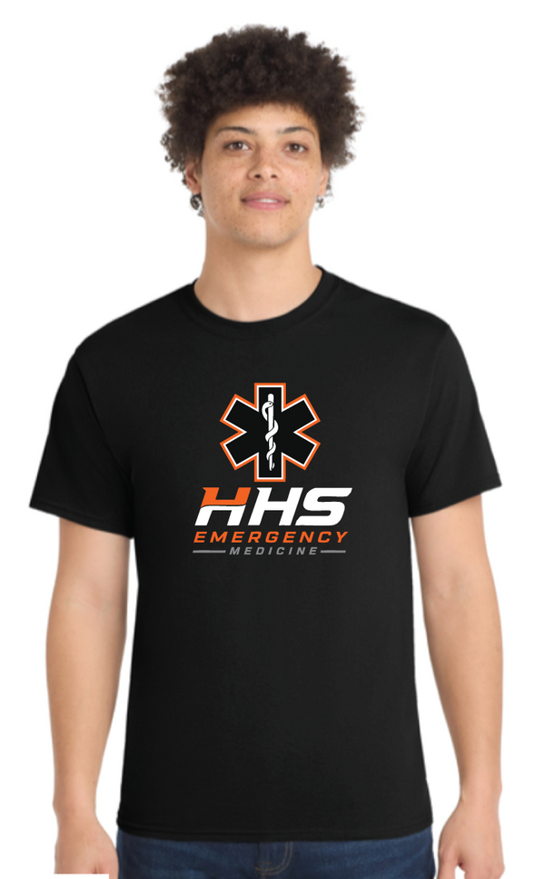 2026 Utica Emergency Port & Co® Core Blend Tee Black