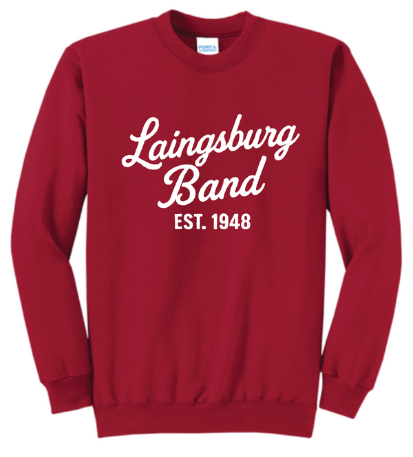 2025 Laingsburg Band Core Fleece Crewneck Sweatshirt