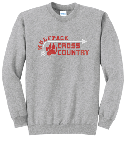 2025 Laingsburg Cross Country Core Fleece Crewneck Sweatshirt
