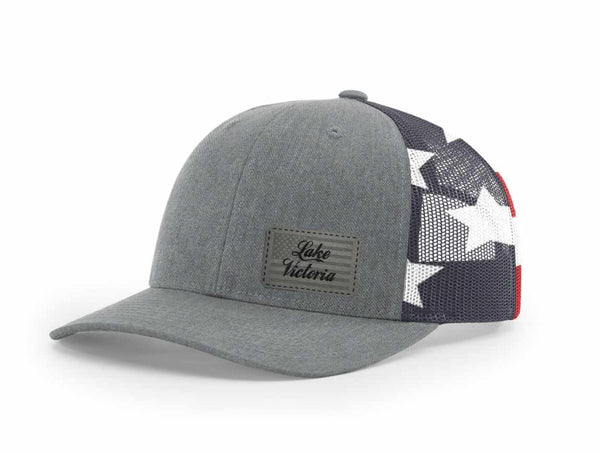 2026 Lake Victoria Richardson Trucker Cap (RED/WHITE/BLUE)