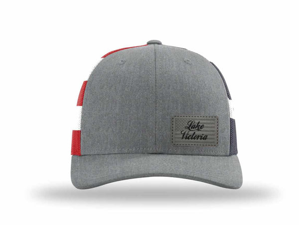 2026 Lake Victoria Richardson Trucker Cap (RED/WHITE/BLUE)