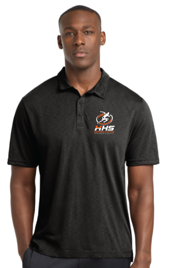 2026 Utica Rehabilitation Sport-Tek® PosiCharge® Strive Polo BLACK