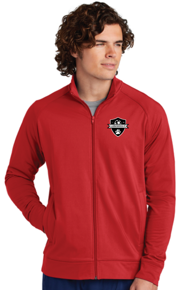 2025 Ladies Soccer Sport-Tek® Sport-Wick® Stretch Full-Zip Cadet Jacket