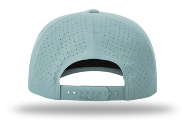 2026 Scenic Lake Richardson Laser Perf Performance Rope Cap (Smoke Blue)