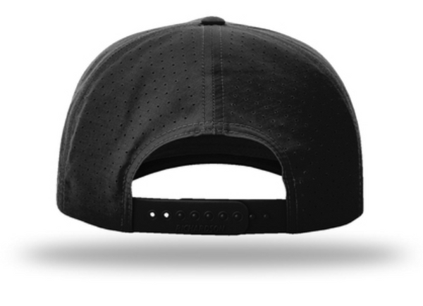 2026 Scenic Lake Richardson Laser Perf Performance Rope Cap (Black)