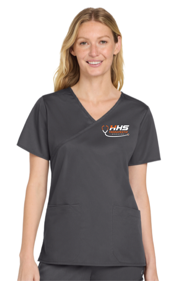 2026 Utica Therapeutic Wink® Women’s WorkFlex™ Mock Wrap Top